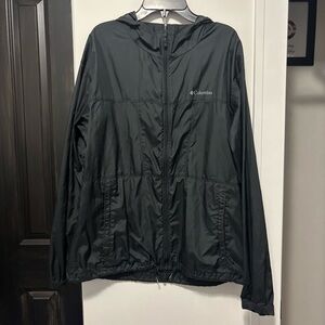 Columbia Black Windbreaker Jacket
